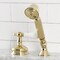 Kingston Brass KSK3332PLTR Transfer Vlv Set For Roman Tub Faucet W/Hand Shower, Brass KSK3332PLTR - alternate 6